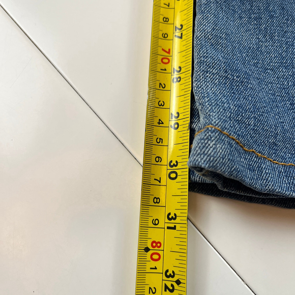 DU/ER Women Jeans Midweight Denim Wide Leg (Button Fly) size 25 x 30 - Picture 14 of 14